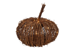 LED Pompoen Toma L naturel - 30x16x30CM