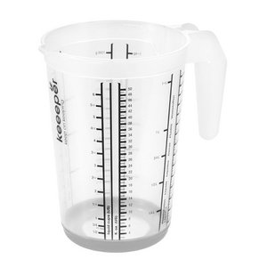 Keeper Messbecher rutschfest 1,5L grau