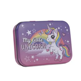 Boîte Métallique de Pansements Licorne Magique