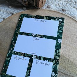 Dagplanner A5 prioriteitenlijst