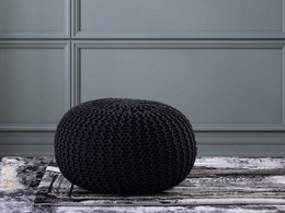 Pouf outdoor ø55cm Sitzpouf Terrasse Pool Garten