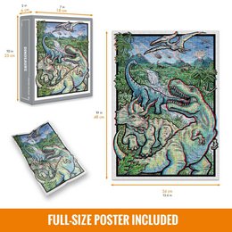 Dinosaurier 3D Puzzle (500 Teile)