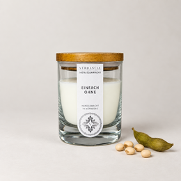 Simpelthen Uden | Sojavokslys – uparfumeret – minimalistisk og naturligt