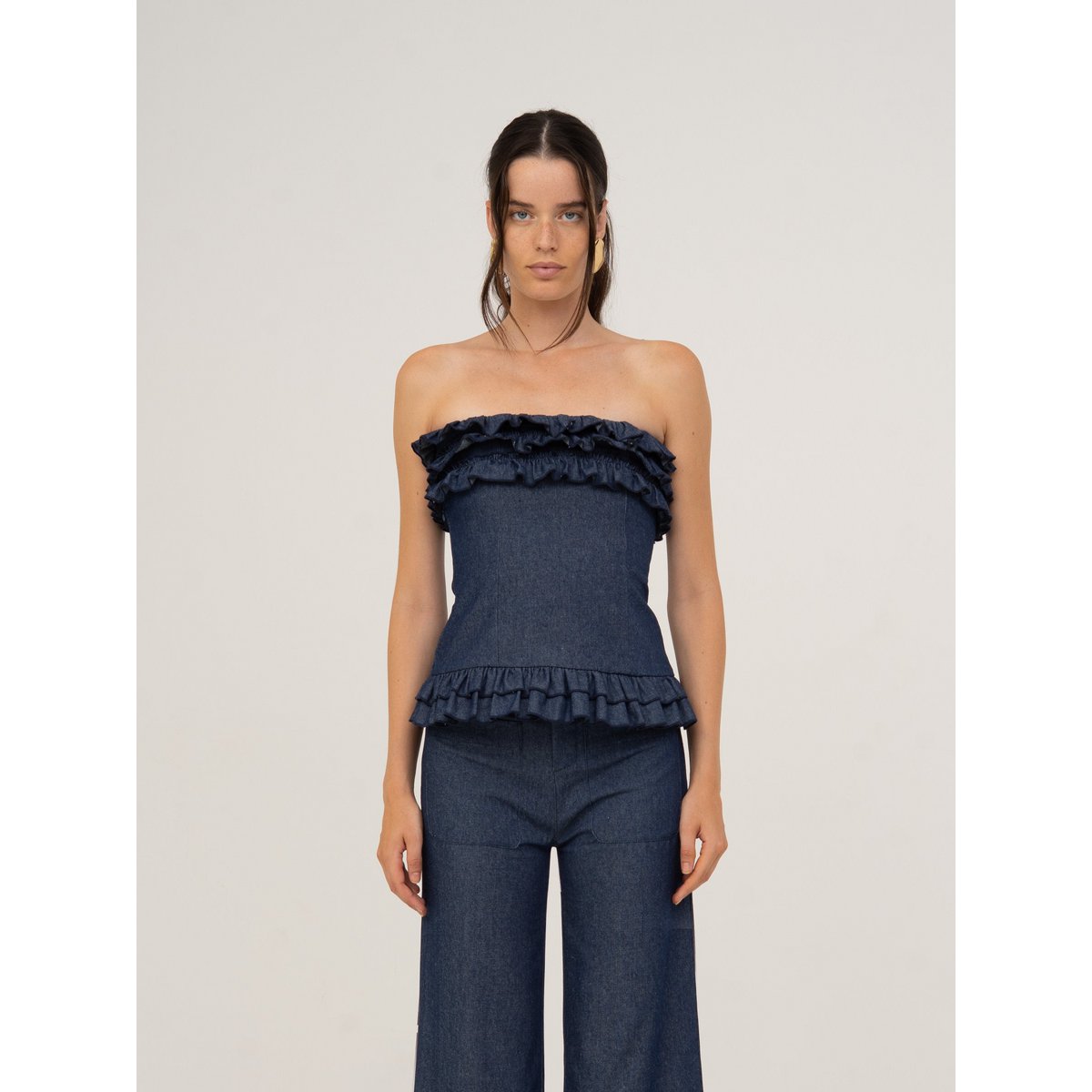 Blue Denim Noctis Top