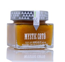 Bio Gourmet Peach Jam met 85% fruit; 305 g