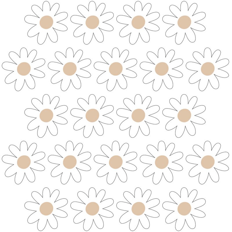 Etiqueta de la pared | Margarita VI