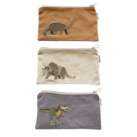 Pouches Dinosaurs Assorted 3 designs