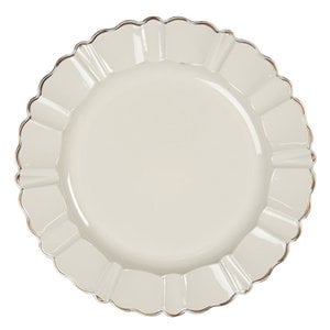 Bodies Ø 33 cm Beige plastic bottom plate