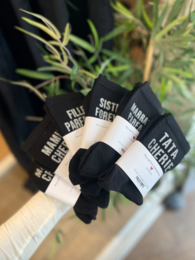 Set of "family" socks