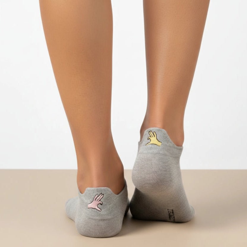 5er-Pack Damen-Sorority-Zungensocken I 35-41
