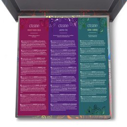 Creano biologische kruidenthee cadeauset van 9 blikjes 122g