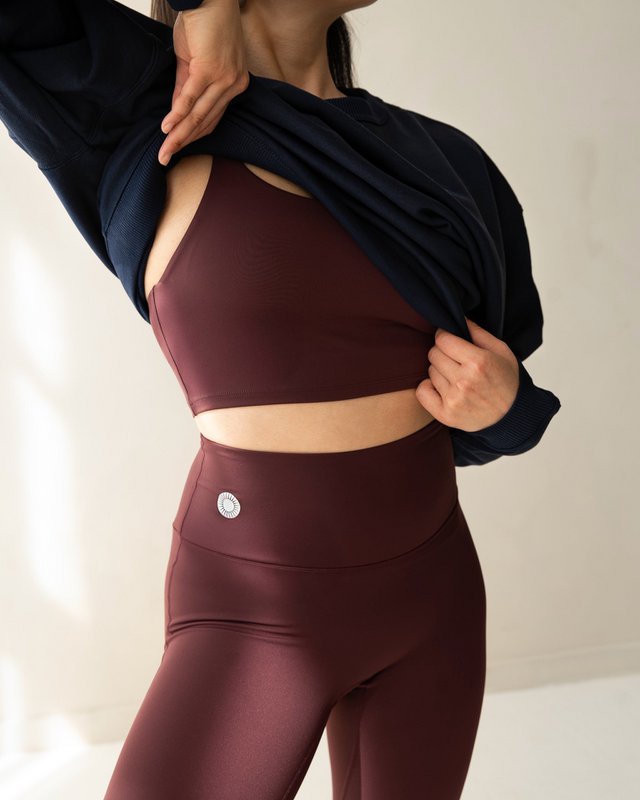 Luna Bra Burgundy