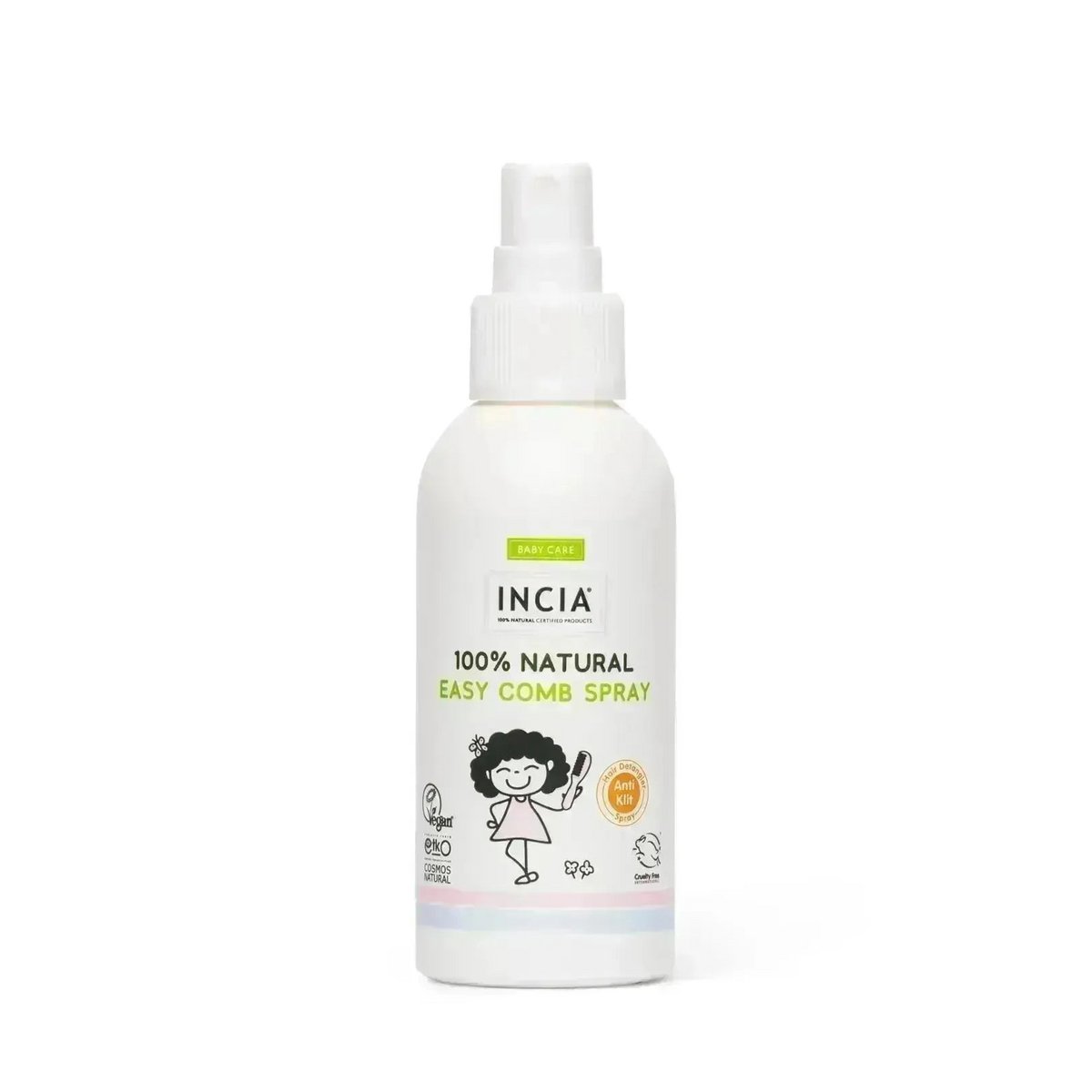 INCIA 100 % natürliches Anti-Klitt-Spray