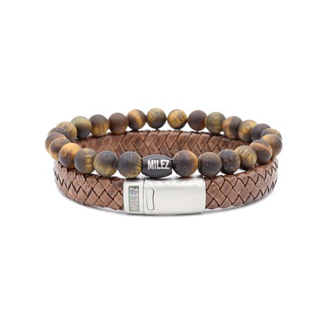 Men's Bracelets Set 'Tiger Tone'