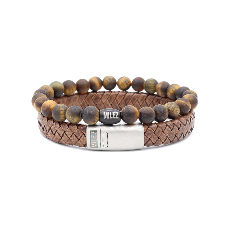Men's Bracelets Set 'Tiger Tone'