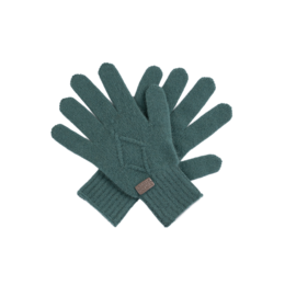 Spade Knit Cashmere Gloves