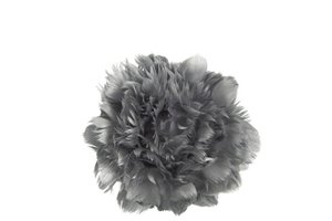 J-Line Dekoball - Federn - Silber
