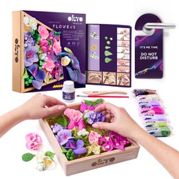 Okto Sensory Art Wood And Craft - Flowers - Inspiration
