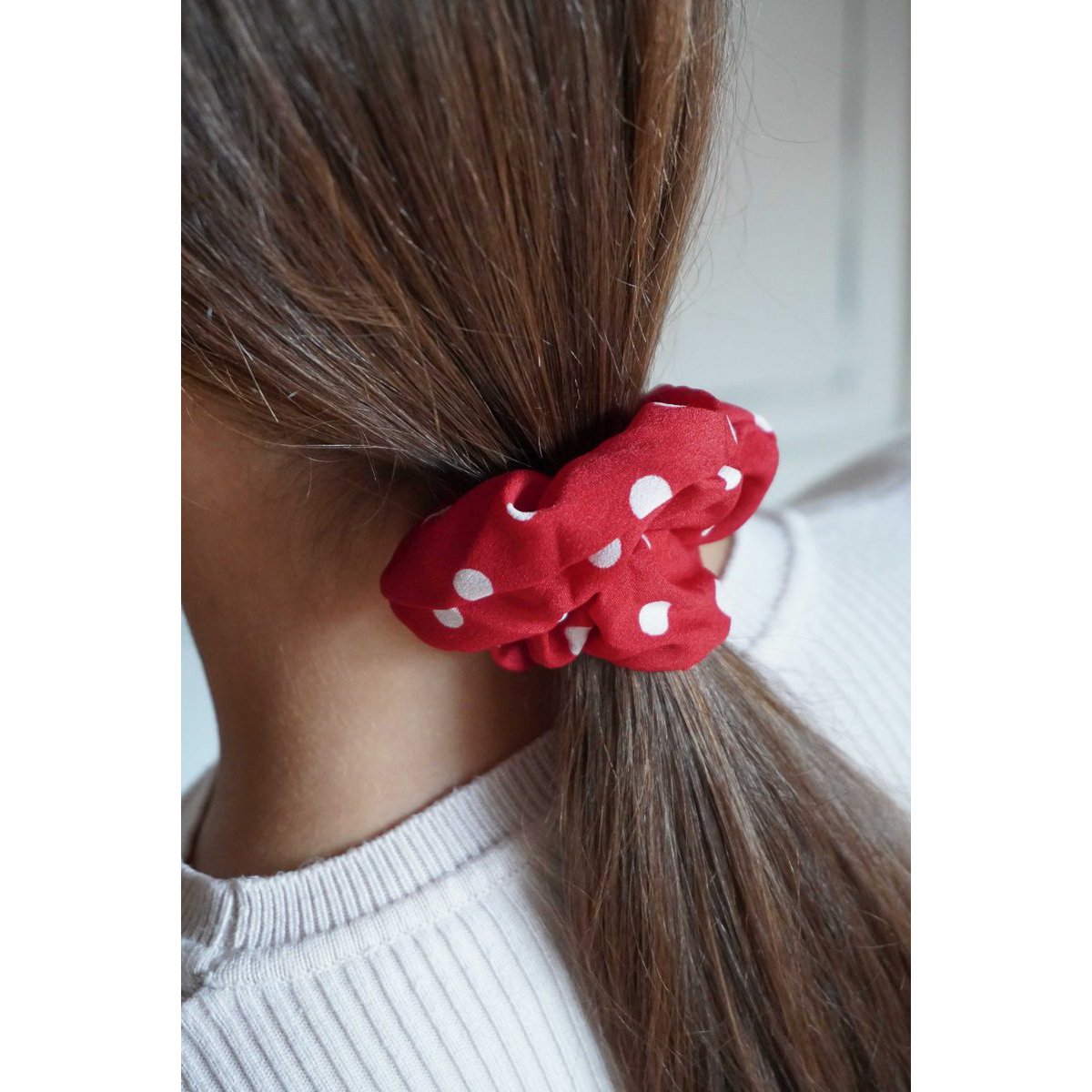 Lot de 2 chouchous à pois Isabelle Rose