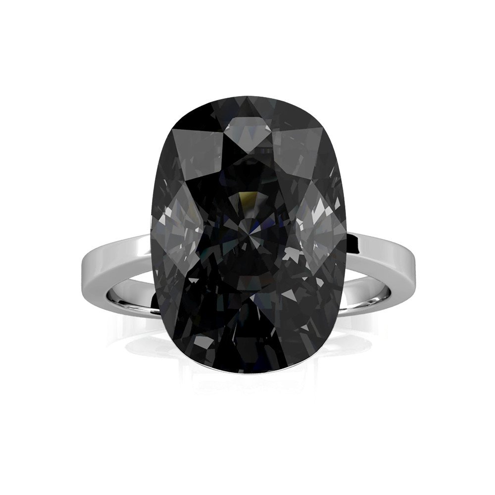 Bague Classic – Argenté et Noir