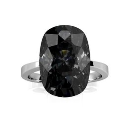 Bague Classic - ArgentÃ© et Noir