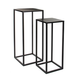 Beistelltischset Goa Schwarz