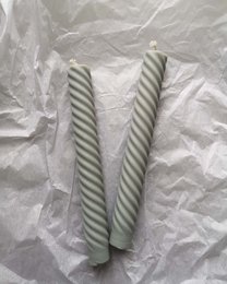 Spiral Taper Candle (Ocean Tide) | middagslys