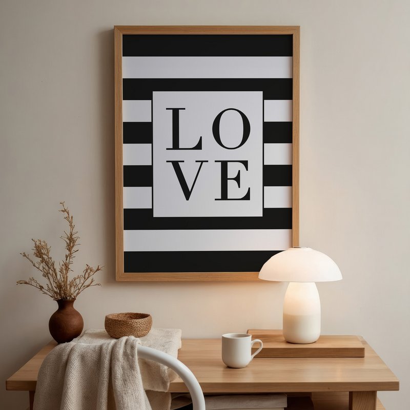Poster: Monochrome Love