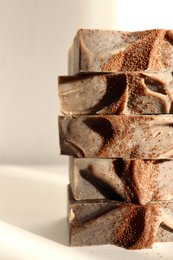 Naturseife "Coffee Scrub" mit Kokosmilch, vegan, palmölfrei
