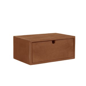 Hazer Estantería de Pared Hover - Nature Smooth - Madera de Mango - 45 cm 45 x 20 x 30 cm