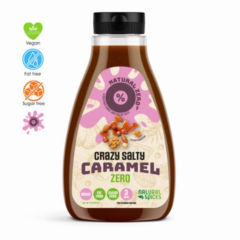 Crazy salty caramel low calorie saus (425 ml)