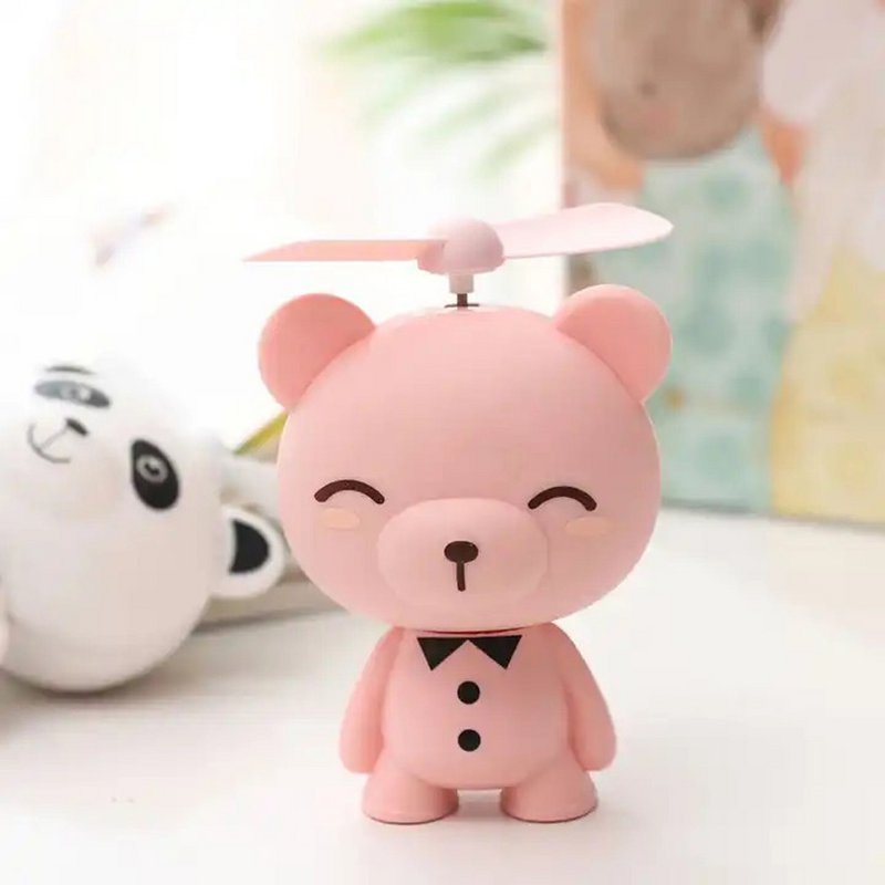 Cute Bears USB Rechargeable Air Cooler Fan