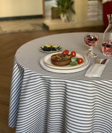 Round Tablecloth, Recycled fabric | Nord 1