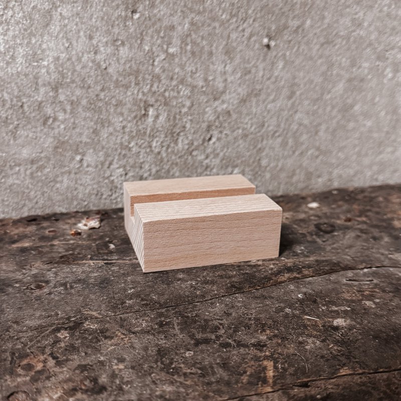 Tegelhouder hout robuust