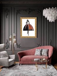 Collager dedikeret til Firenze - Fine Print Analog Collage