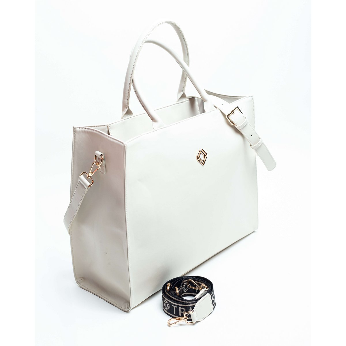 Shopper Urban Apple Leather Off White