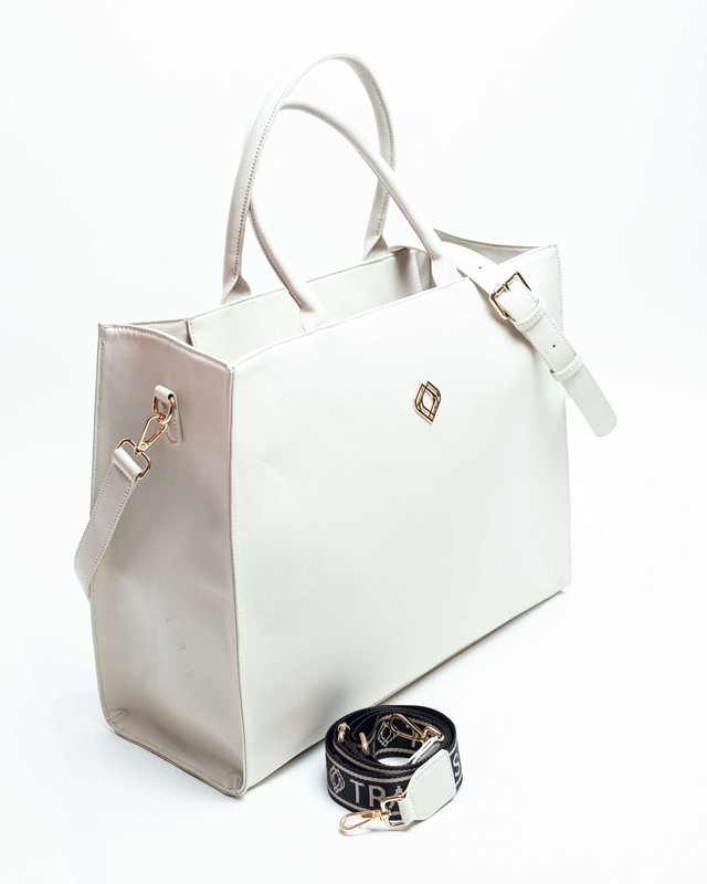 Shopper Urban Apple Leather Off White