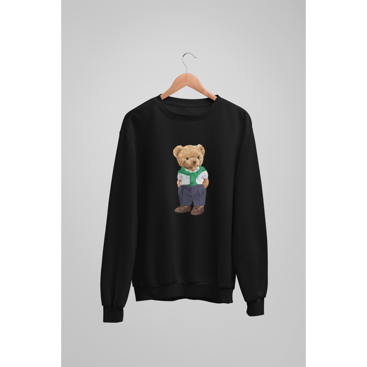 Street Bear-sweatshirt – klassieke look
