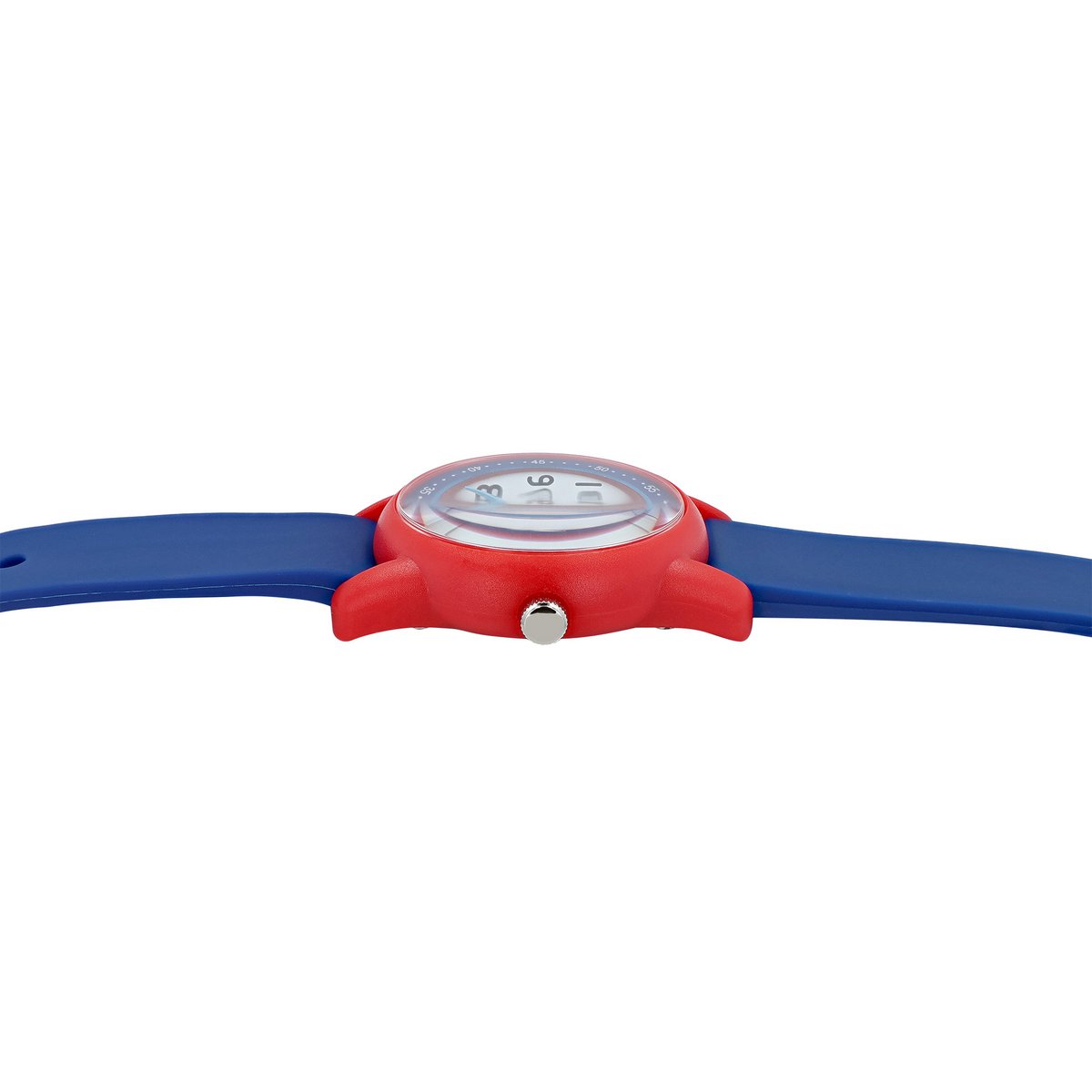 Montre pour enfants Q&Q "Avion", bracelet en résine, 10 ATM