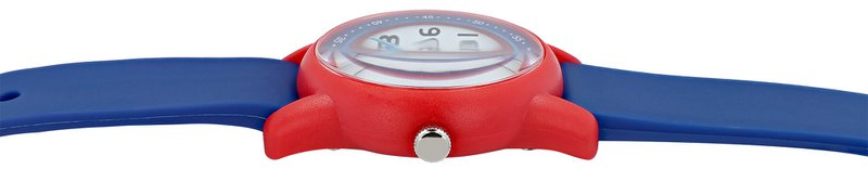 Montre pour enfants Q&Q "Avion", bracelet en résine, 10 ATM