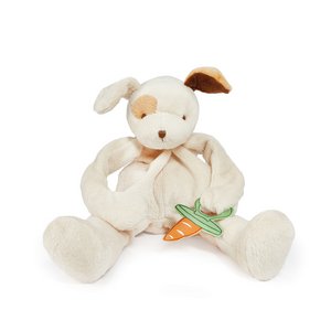 Bunnies By The Bay Kuscheltuch mit Schnullerhalter Hund