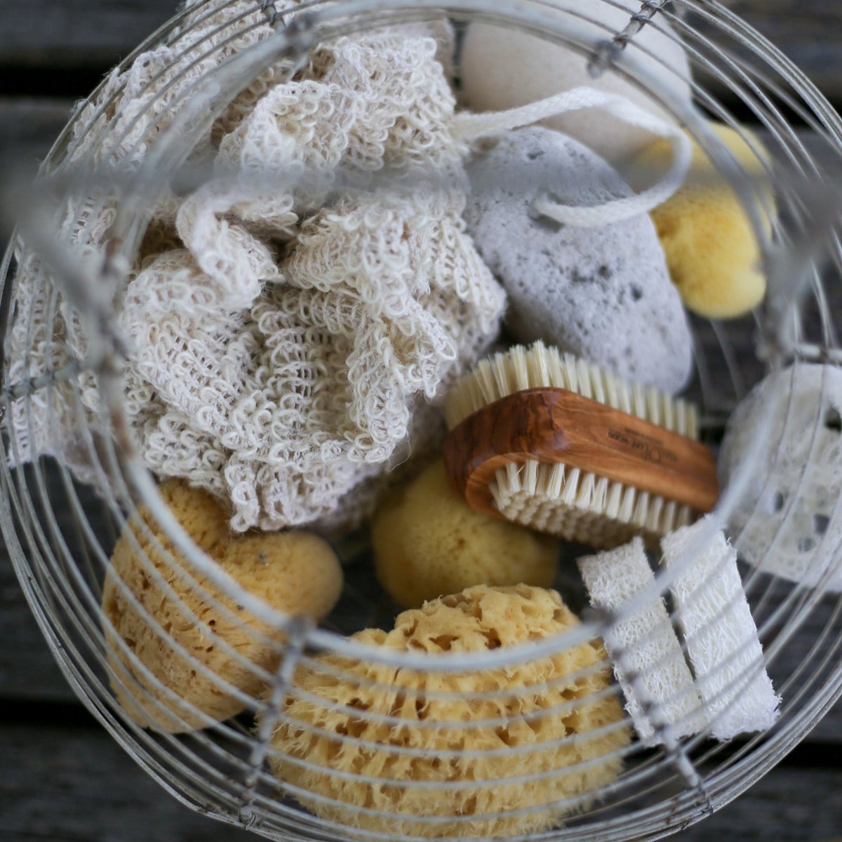 Sisal flower sponge