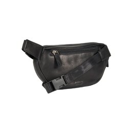 K0012AB | Pouch in genuine full grain leather, with light grain. 4 pockets with zip closure. Polished Nickel Accessories. Black colour. Dimensions: 25 x 13 x 5.5 cm. Packaging: Tnt bag