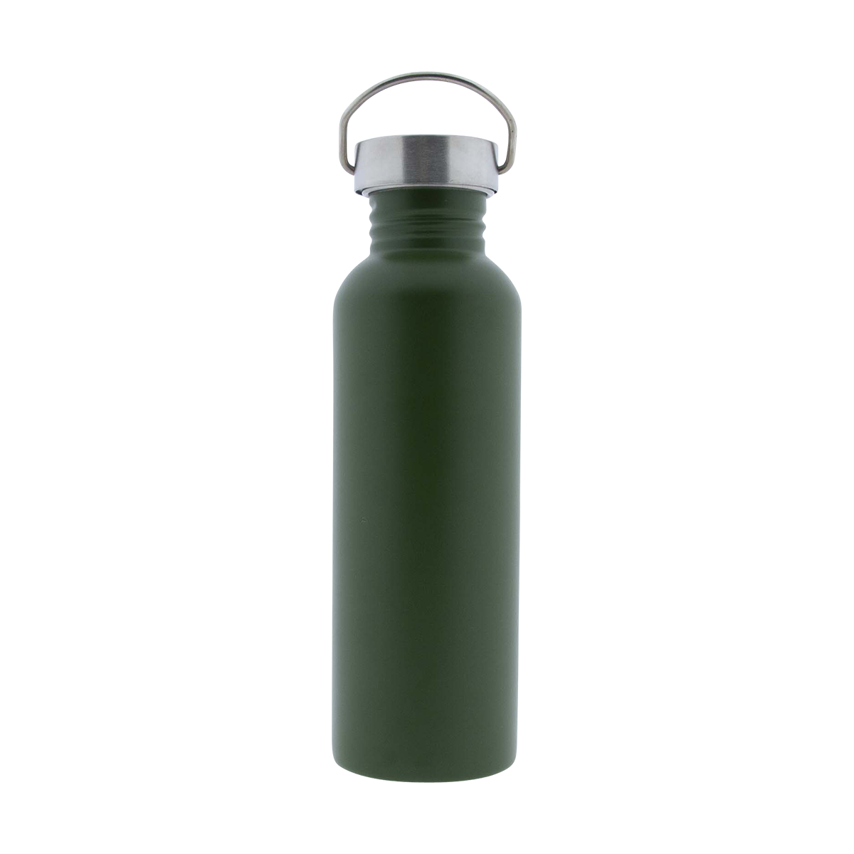 Auslaufsichere Trinkflasche Edelstahl Grün - Edelstahlverschluss 750 ml