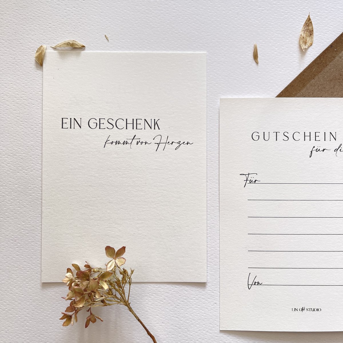 Gutscheinkarte für deinen Lieblingsmenschen