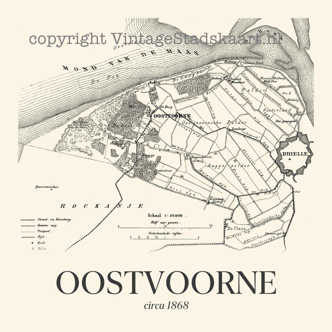 Oostvoorne in vintage style