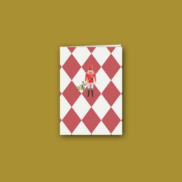 Julekort - Christmas Cracker - Foldet kort inkl kuvert