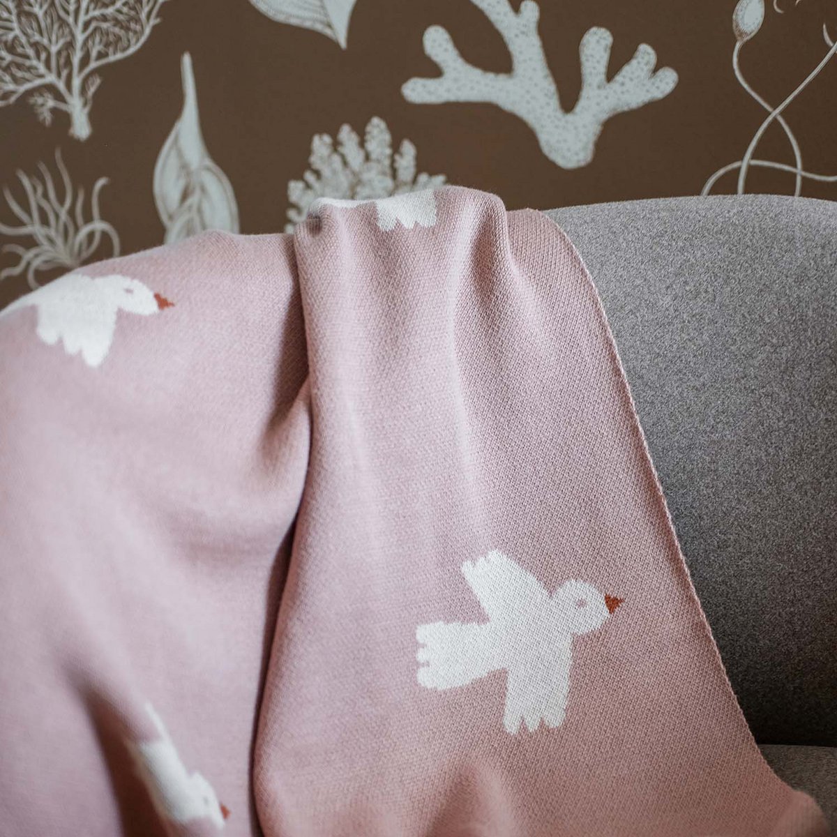 Minidekentje Little Birdie, Blush