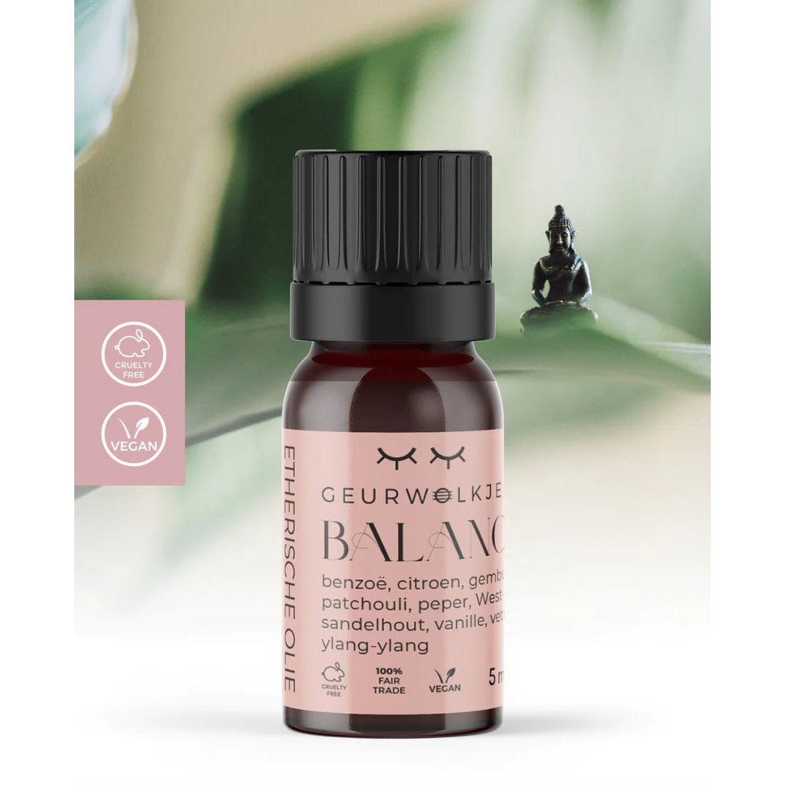 Balance - Geurwolkje® Blend - 100% Etherische Olie - 5 ml - Adviesprijs €9,95