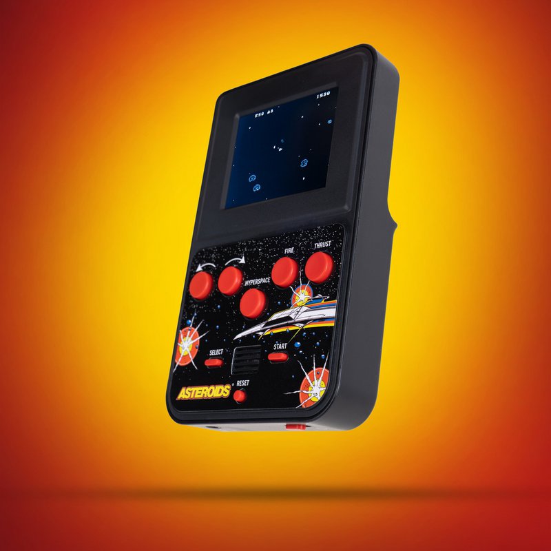 Asteroids - retro gaming handheld